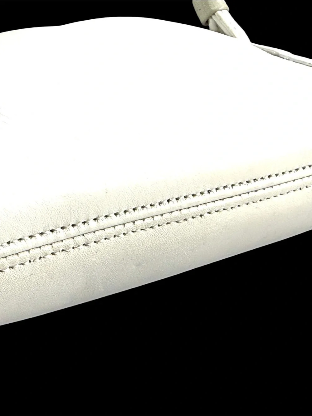 Coach White Leather Crossbody Bag